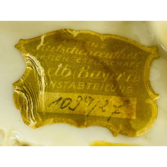 Vintage Hutschenreuther Germany Porcelain Figurine K Tutter Pair Foxes - Picture 7 of 12